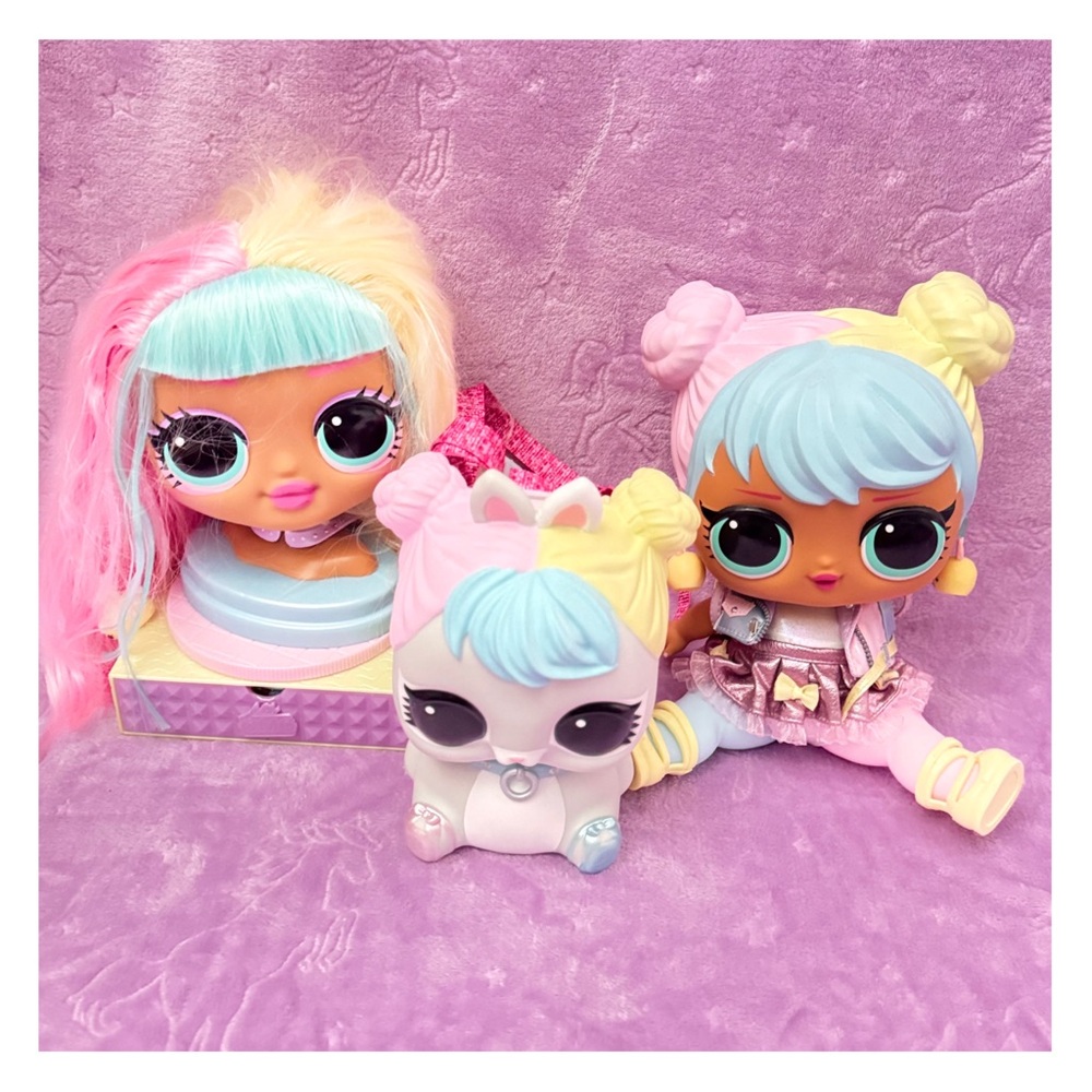 L.O.L. Surprise! Dolls with Pink and Blue Hair